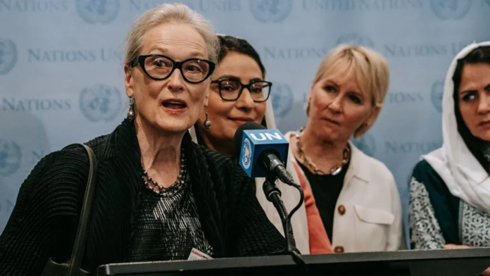 Meryl Streep: Los gatos tienen más libertad que las mujeres afganas