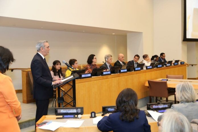 Luis Abinader en la ONU: Gobierno invierte de manera sostenida en educación
