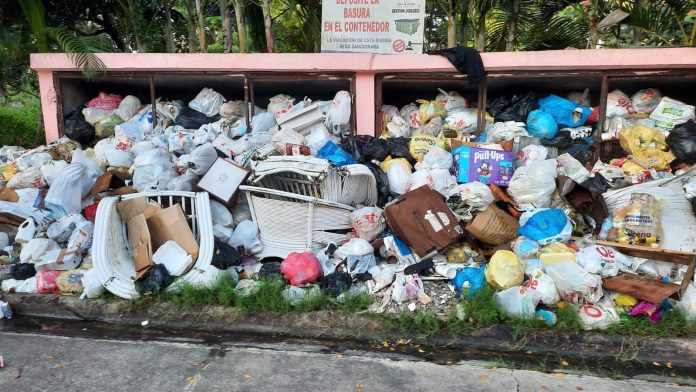 ¡»Arropados» de basura! Así están en el residencial Carmen Renata ¡»Arropados» de basura! Así están en el residencial Carmen Renata III