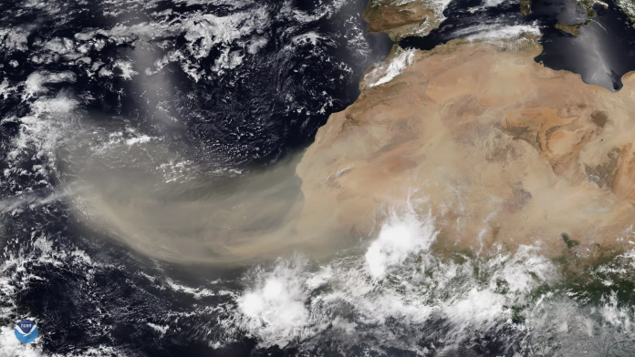 ¡Polvo del Sahara casi llega a su fin en RD!