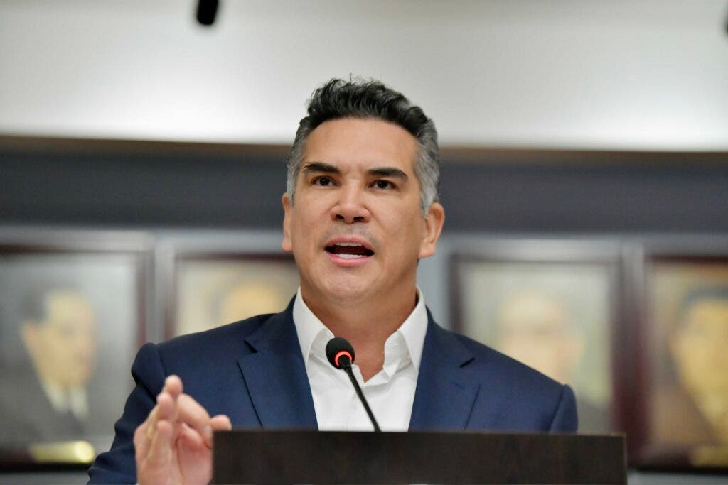 Alejadro Moreno, presidente del Partido Revolucionario Institucional (PRI),