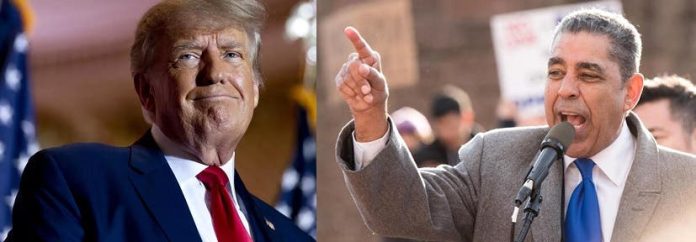 Adriano Espaillat llama latinos EE. UU. a no votar por Donald Trump