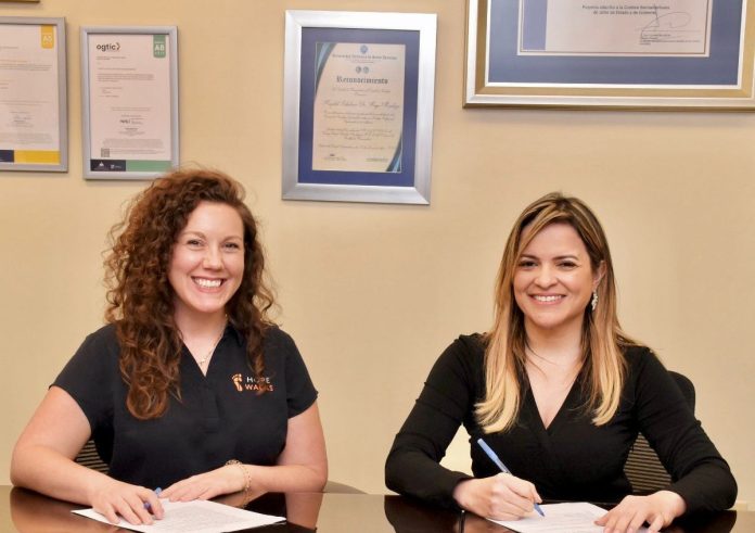 Hospital Hugo Mendoza y Hope Walks firman acuerdo para impulsar tratamiento del Pie Equinovaro en R.D.