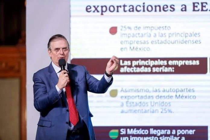 México advierte de la pérdida de 400.000 empleos en EE.UU. por los aranceles de Trump