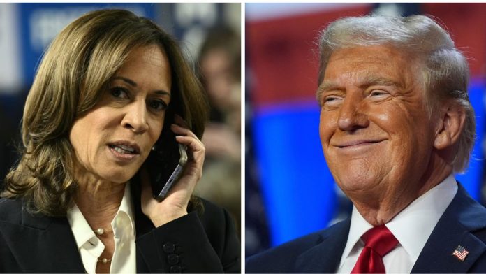 Kamala Harris felicita en una llamada a Donald Trump por su victoria en las elecciones