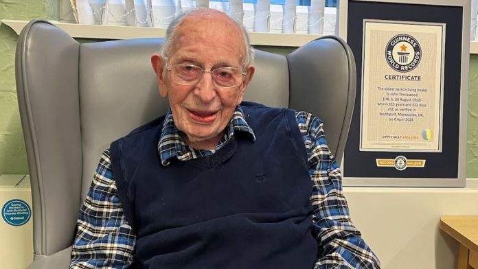 Murió el hombre más viejo del mundo a los 112 años