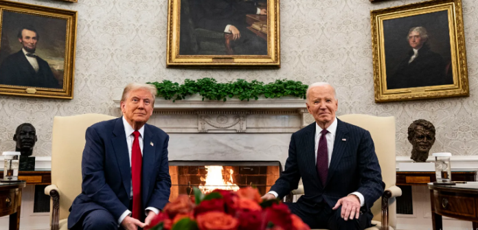 Trump revela que fue “muy agradable” la reunión con Biden para preparar la transición