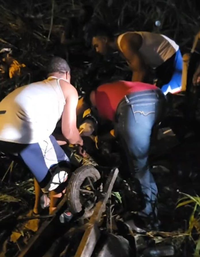 Varios heridos en aparatoso accidente en La Vega