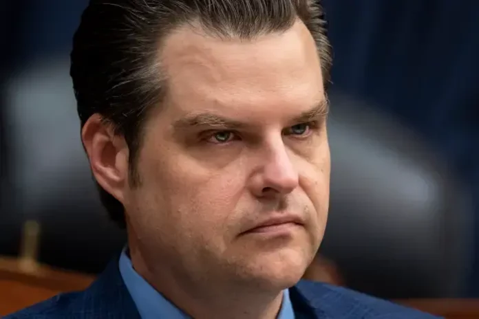¿Quién es Matt Gaetz ? el Procurador General propuesto por Trump que ha sido investigado por la justicia de EE.UU