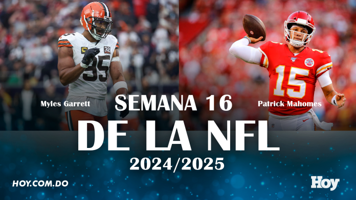 Semana 16 de la NFL 2024-2025: ¿Quiénes son los favoritos para cada partido?