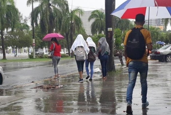 Sistema frontal provocará lluvias en 14 provincias