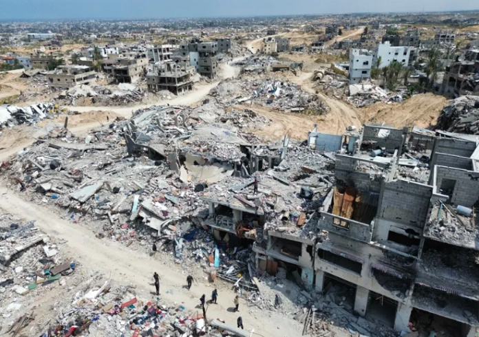 Donald Trump comparte un video en su red social con una Gaza reconstruida y turística 