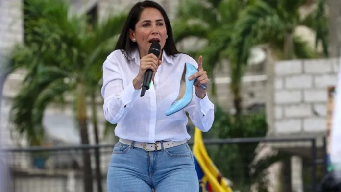 Candidata ecuatoriana González señala que sus votantes «no son ni narcos ni delincuentes»