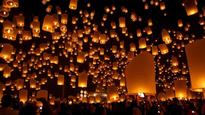 China finaliza las fiestas del Año Nuevo lunar con el colorido Festival de los Faroles