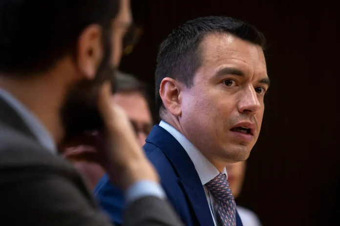Daniel Noboa cree hubo fraude en comicios