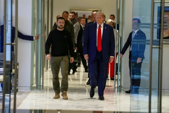Trump dice que Zelenski quiere «la paz» al igual que Putin