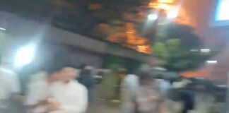 Momento exacto de la mortal explosión en la India