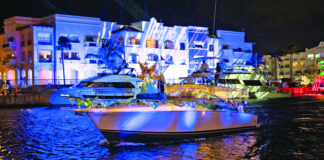 Cap Cana consolida su tradicional Christmas Boat Parade y solo para la alta burguesía que se presume depredadora y nuevos ricos