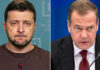 Medvédev predice el destino de Zelenski