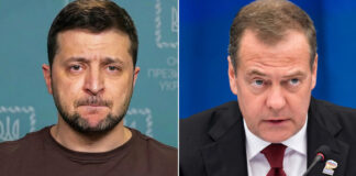 Medvédev predice el destino de Zelenski