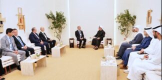 Luis Abinader refuerza lazos con Emiratos Árabes en audiencia con Príncipe Heredero y de acuerdo con nota de prensa. Regresa esta tarde