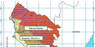 Muestras enviadas a Canadá arrojan buen prospecto tierras raras de Pedernales. Grupos económicos y financieros se despedazan unos y otros por el botín que parecería el gobierno les entregará. Ver decreto 1315-1983