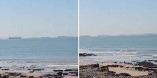 El Cuerpo de la Guardia Revolucionaria Islámica ensaya el bloqueo del estrecho de Ormuz