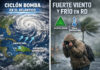 Viento y mucho frío: conoce los efectos indirectos del ciclón bomba en el territorio nacional