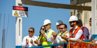 Abinader encabeza desvío definitivo del río Guayubín; presa Boca de los Ríos entra en fase final