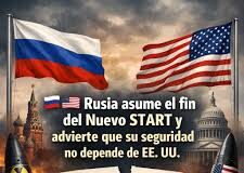«Se acerca el invierno»: La reacción de Medvedev al vencimiento del tratado de armas estratégicas con EE.UU.
