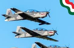 Ponen en operación diez aviones TP-75 Dulus ensamblados en el país por acuerdo con empresa italiana Fly Legend