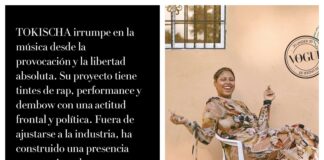 Vogue Latinoamérica incluye a Tokischa en su lista de 20 latinas menores de 30 con más proyección, en tanto en su país la envidian y discriminan socialmente