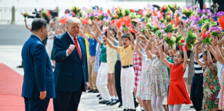 Trump nombra lo que más lo impresionó de la bienvenida en China