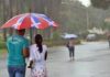 Vaguada continuará generando aguaceros este lunes en varias provincias