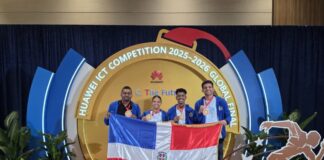 Son de la PUCMM. Dominicanos ganan por primera vez el Grand Prize de Huawei en China