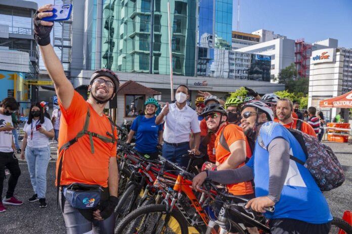 EDESUR inaugura biciparqueo en apoyo a movilidad sostenible en la empresa