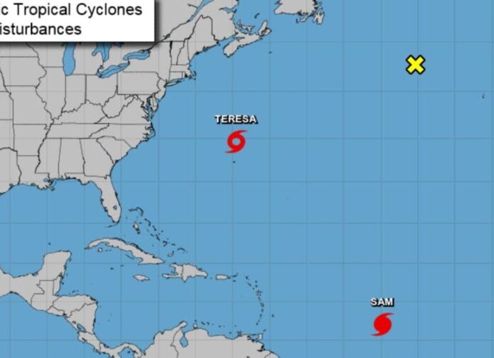 Se forma tormenta subtropical Teresa en el Atlántico