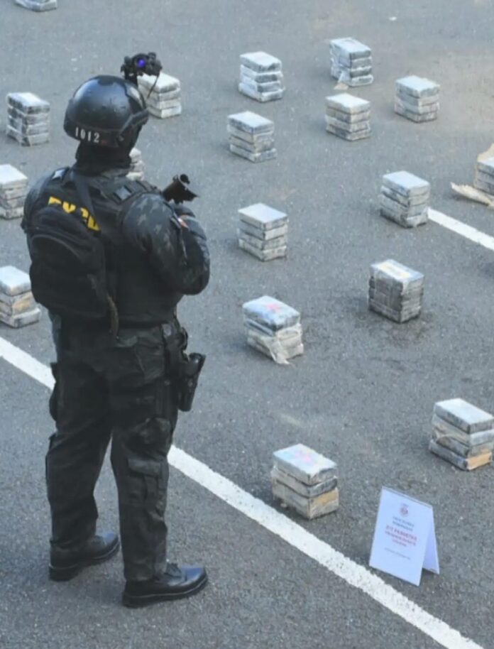DNCD dice ocuparon 277 paquetes de cocaína en nave cayó en Oviedo