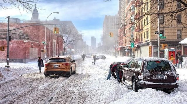 Invierno podria llegar a New York antes de tiempo afectaria