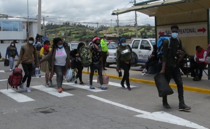 Los haitianos en Colombia van rumbo a Estados Unidos