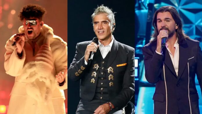 Bad Bunny, Alejandro Fernández y Juanes actuarán en los Latin Grammy