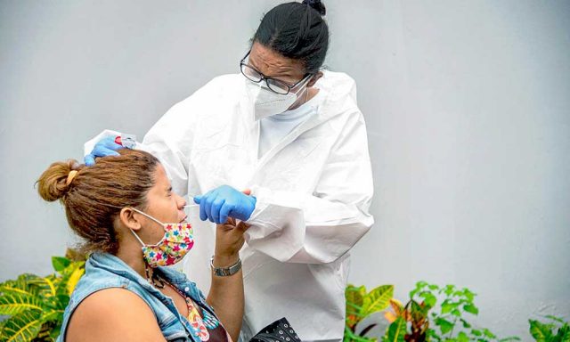 Baja ocupacion hospitalaria y positividad covid