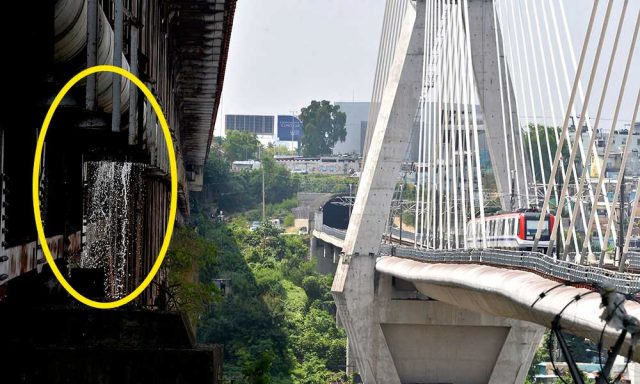 Caasd soluciona averia debajo de puente de la 17