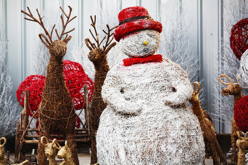 Charamicos para la época de Navidad