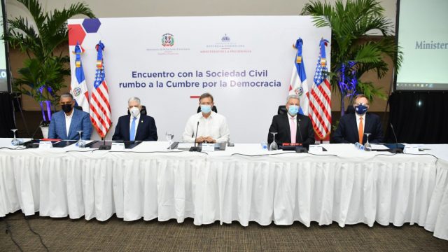 Preparan posición para presentar en Cumbre por la Democracia Preparan posición para presentar en Cumbre por la Democracia