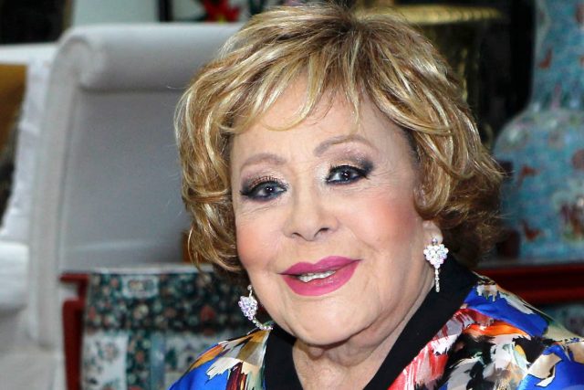 La actriz mexicana Silvia Pinal pasa Navidad aislada pero bien y tranquila