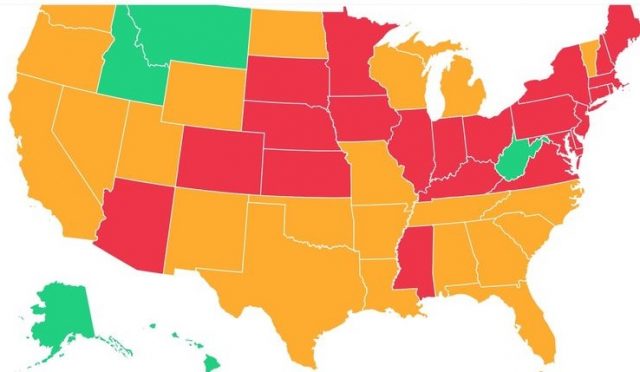 Lugares EUA se registran casos variante Ómicron reside más de 1.7 millón de dominicanos