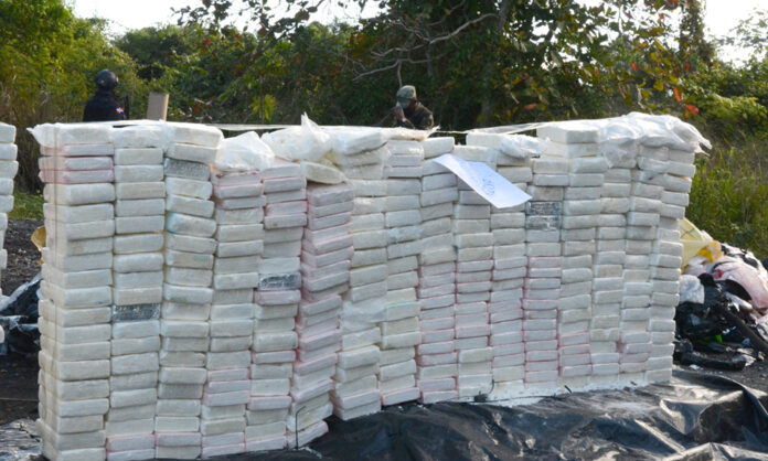 DNCD incauta 1,200 kilogramos de cocaína