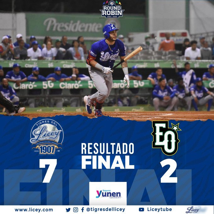 La ofensiva de los Tigres del Licey ha dado un giro del cielo a la tierra mientras ganaban sus dos encuentros más recientes de la Serie Semifinal tras haber sucumbido en los dos previos. 