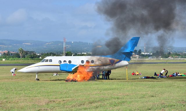 AIC hace simulacro de emergencia